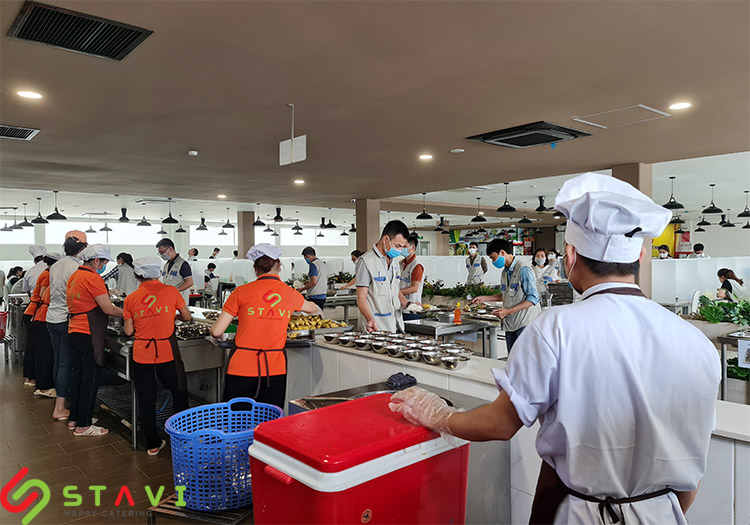  Hệ thống bếp công nghiệp nhà máy NISSEI tại Hải Dương