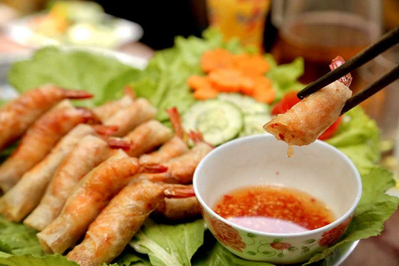 Chả ram tôm đất