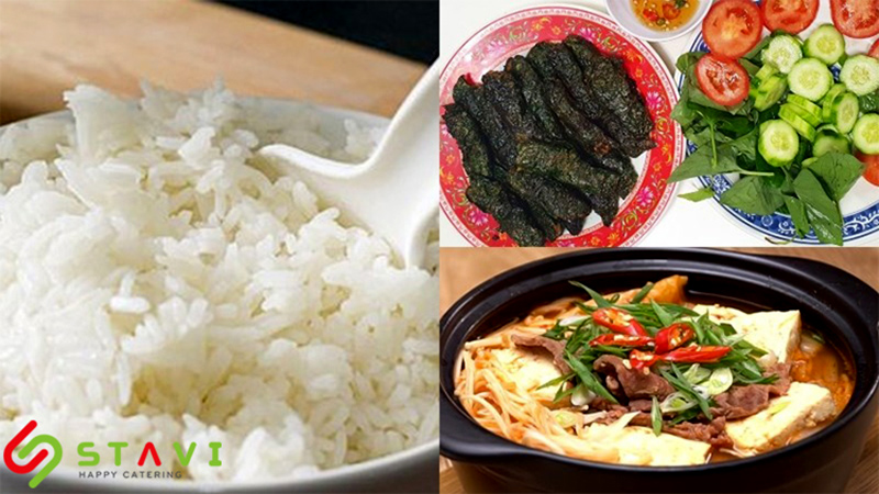 Suất cơm văn phòng thơm ngon bổ dưỡng