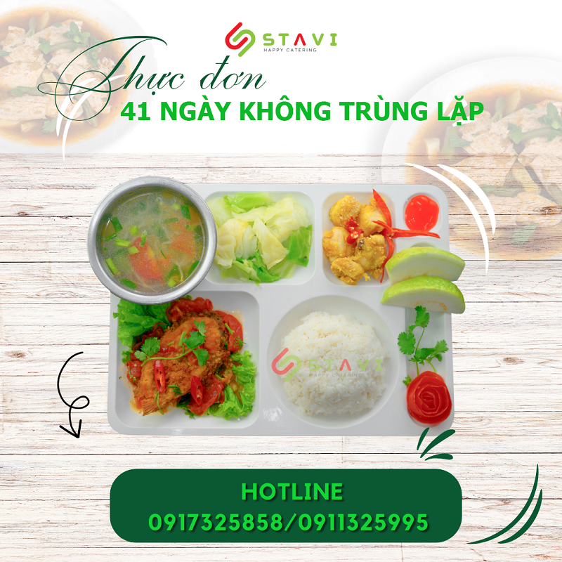 STAVI - Cung cấp suất ăn công nghiệp tại Đà Nẵng