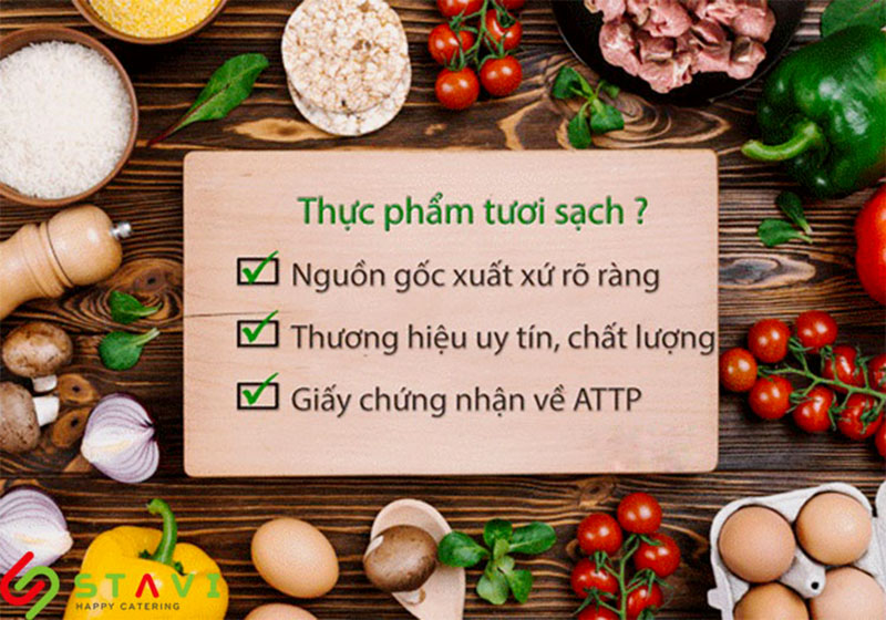 Đơn vị uy tín cung cấp thực phẩm sạch