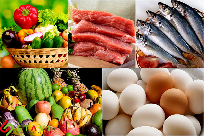 Thực phẩm Tươi ngon và an toàn trong suất ăn văn phòng STAVI