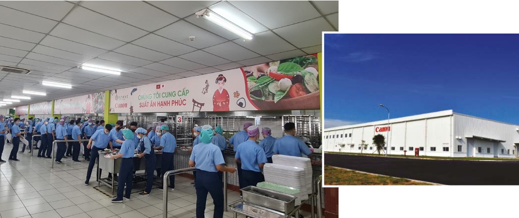 Nhà máy Canon Hưng Yên