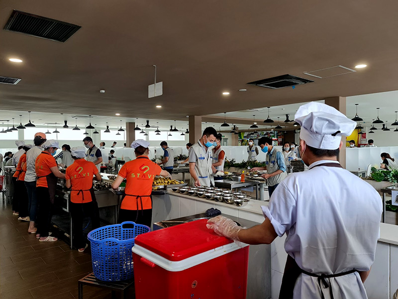 Quy trình quản lý suất ăn công nghiệp STAVI