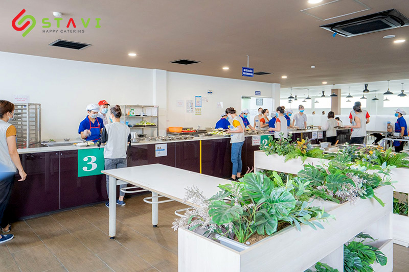 Suất ăn công nghiệp STAVI đạt chuẩn, đối tác được các doanh nghiệp trên khắp cả nước tin tưởng