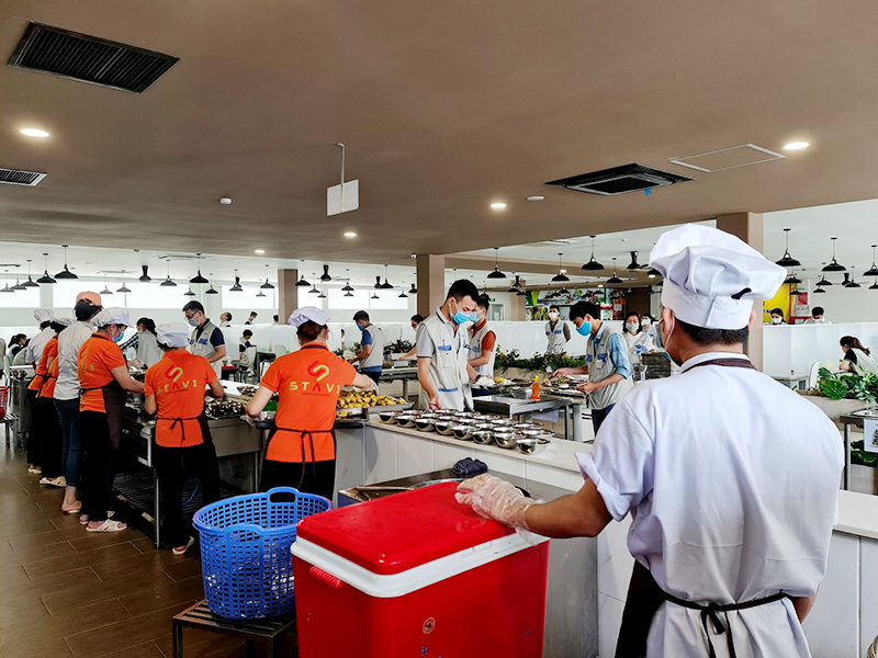 Hệ thống bếp công nghiệp nhà hàng tiện nghi