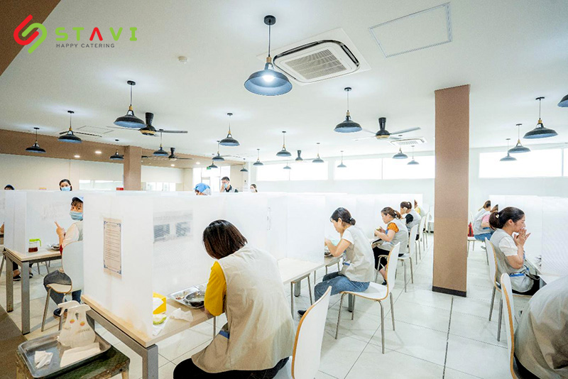 Suất ăn công nghiệp tại Đà Nẵng của STAVI