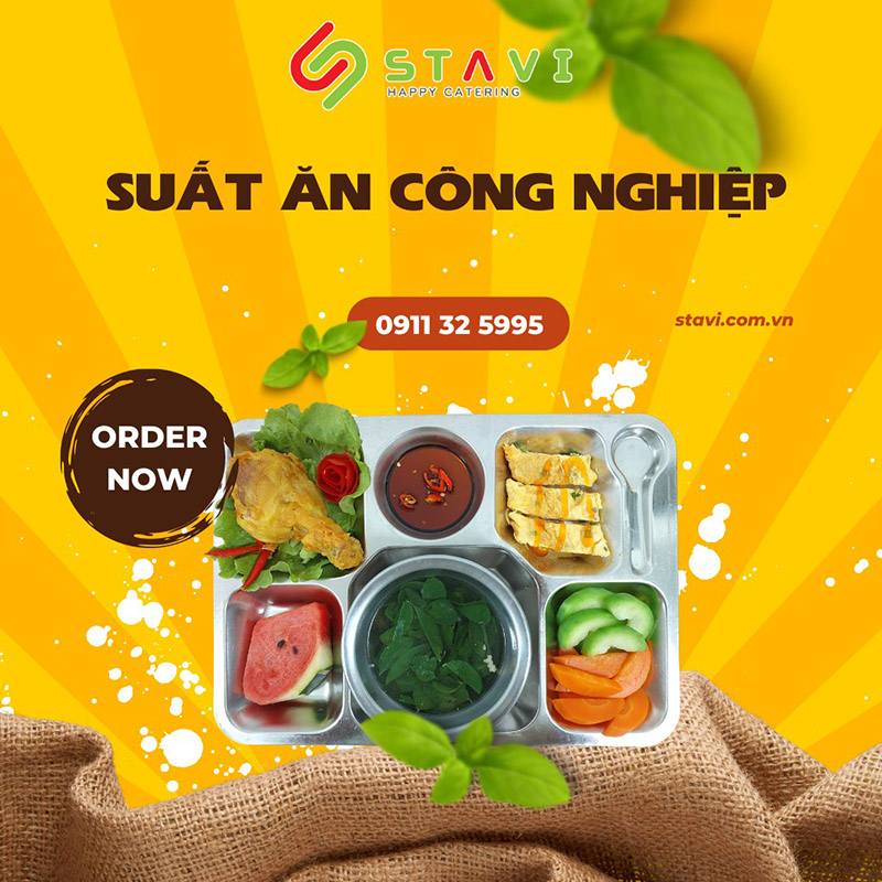 Suất ăn công nghiệp STAVI đối tác hàng đầu của các doanh nghiệp