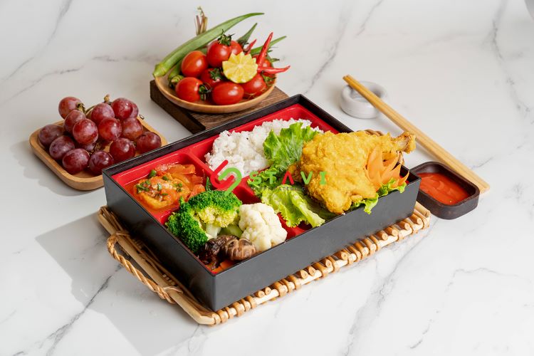Suất ăn công nghiệp đảm bảo dinh dưỡng