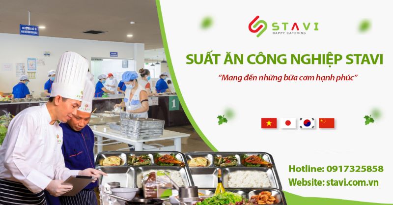 STAVI đơn vị cung cấp suất ăn công nghiệp hàng đầu miền Bắc
