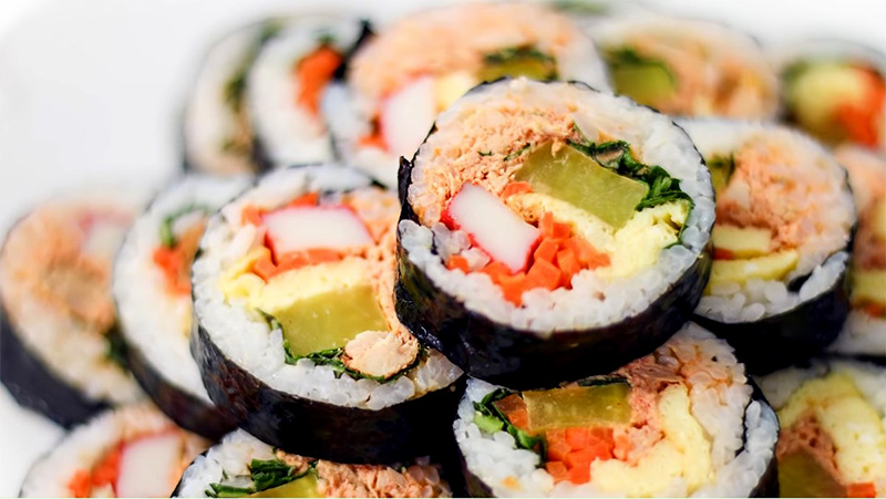 Kimbap truyền thống cùng STAVI