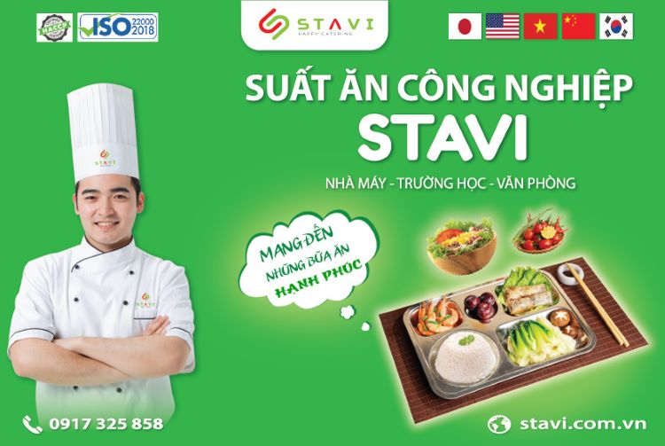 Suất ăn công nghiệp tại Thái Bình uy tín chất lượng