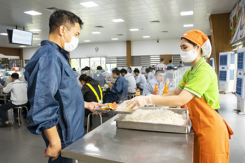 Suất ăn công nghiệp Haseca