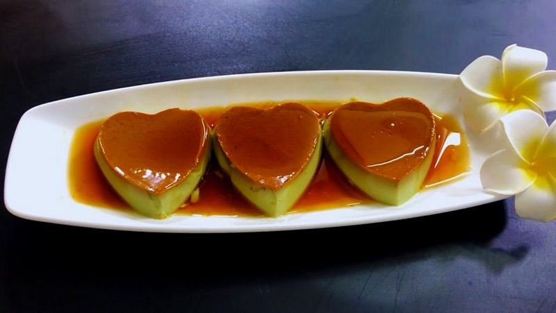 Bánh Flan dễ làm cho dân văn phòng