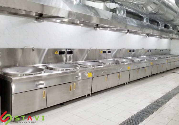 Bếp từ công nghiệp nhà hàng
