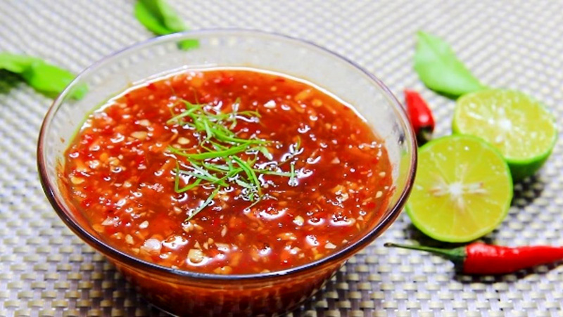 Nước chấm ốc ngon tuyệt