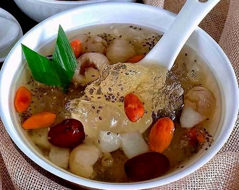 Chè dưỡng nhan tại STAVI
