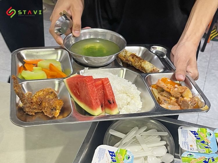 Suất ăn công nghiệp tại Đồng Nai uy tín chất lượng