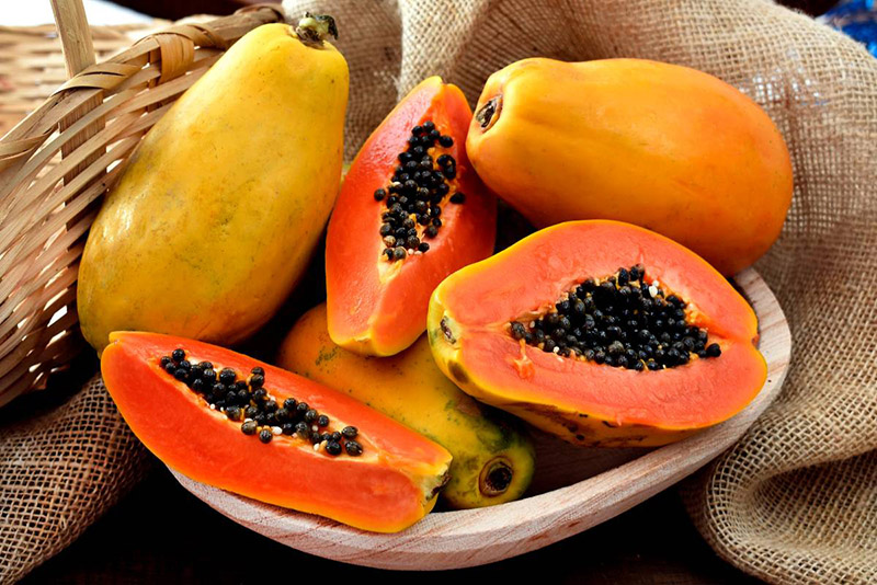 Đu đủ hỗ trợ giảm cân trong suất ăn văn phòng