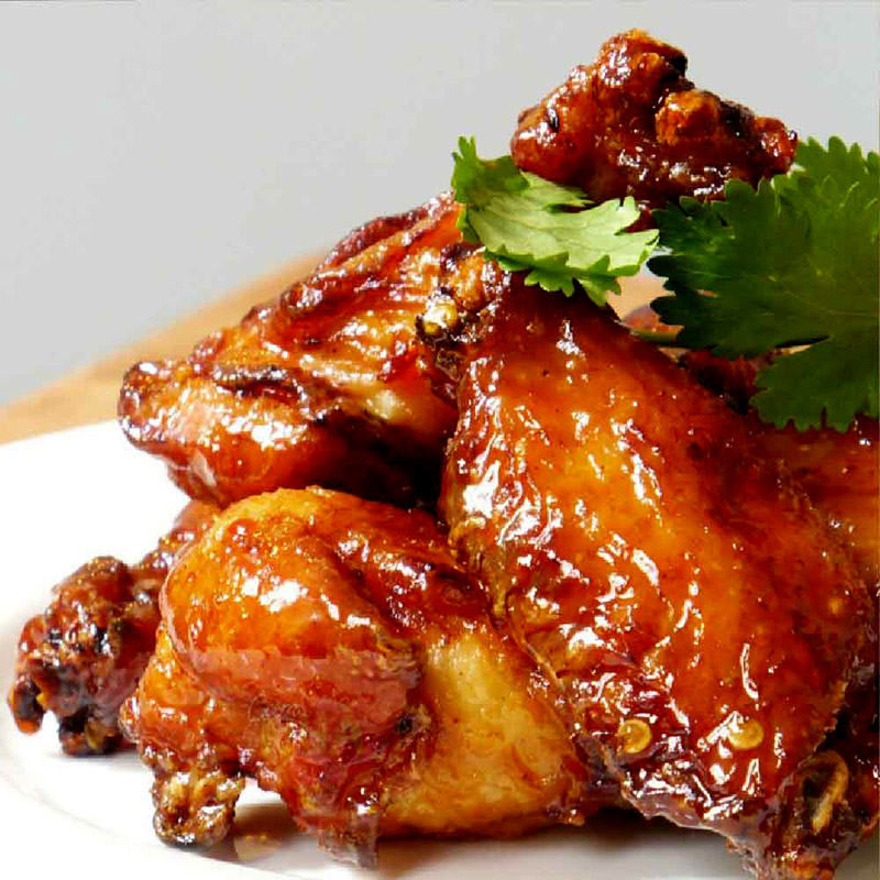 Gà chiên nước mắm hấp dẫn trong suất ăn văn phòng
