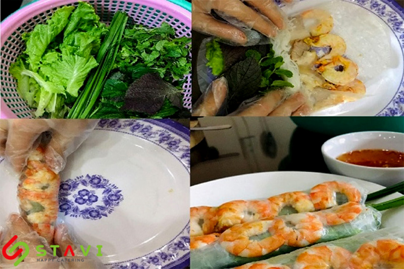 Gỏi cuốn tôm thịt