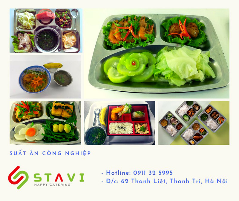 Suất ăn công nghiệp STAVI