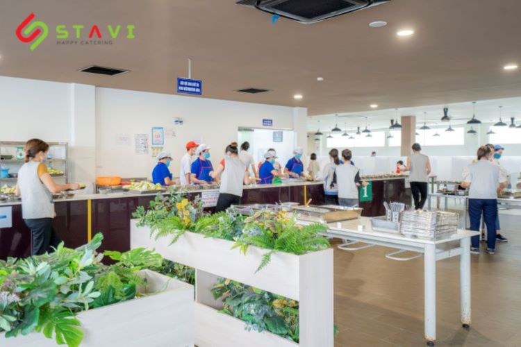 STAVI - đơn vị cung cấp suất ăn công nghiệp tại Thái Nguyên