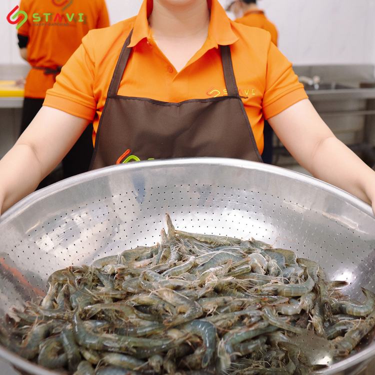 Thực phẩm mỗi bữa ăn tại trường học phải đảm bảo luôn tươi ngon