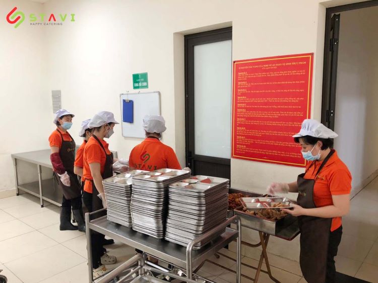 Suất ăn công nghiệp tại Hòa Bình uy tính chất lượng