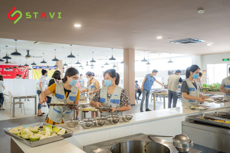 Suất ăn công nghiệp tại Vĩnh Phúc uy tín chất lượng