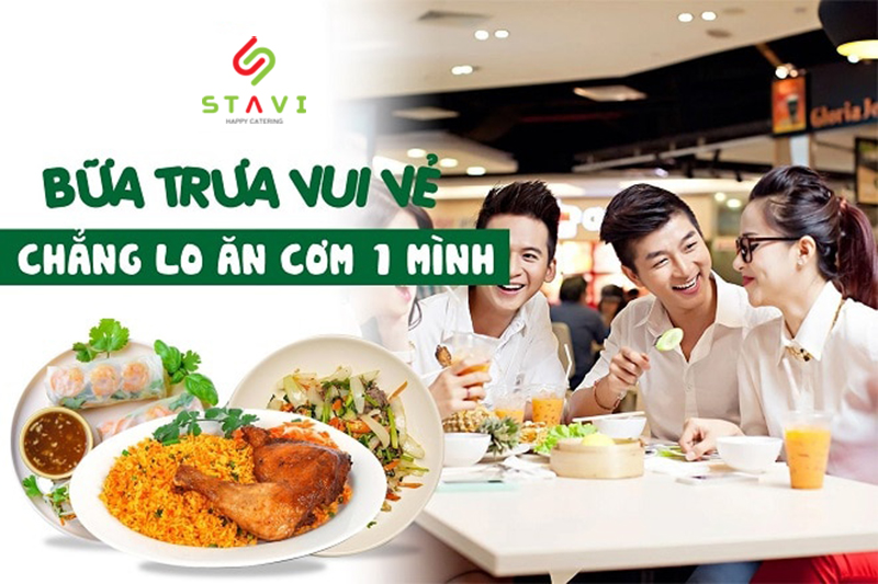 Ăn trưa tại văn phòng luôn tạo cảm giác vui vẻ, thoải mái