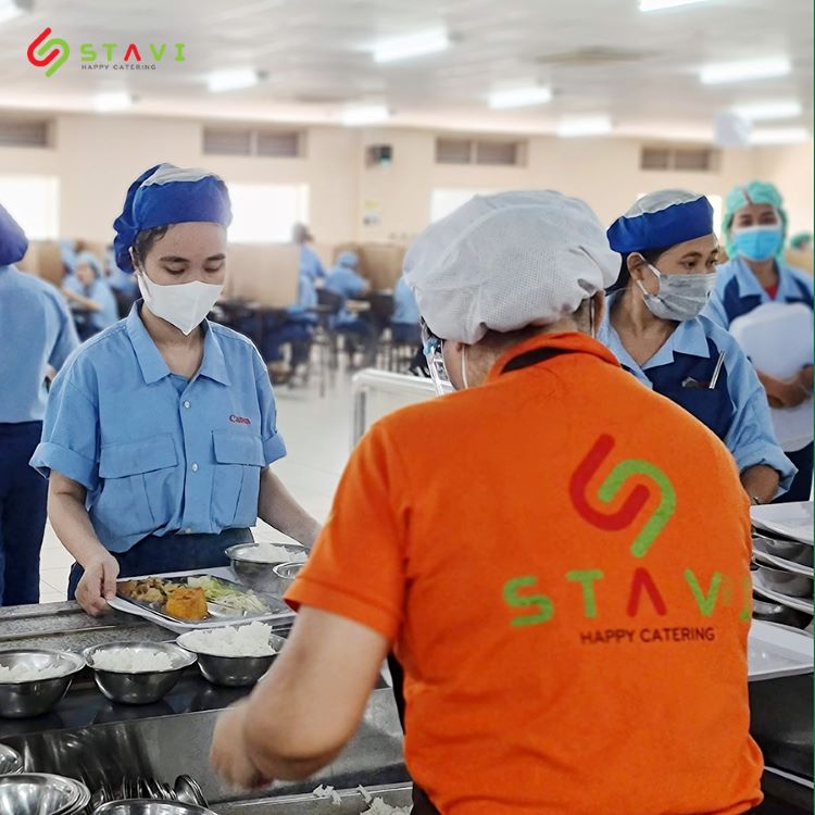 Suất ăn công nghiệp tại Vĩnh Phúc uy tín chất lượng