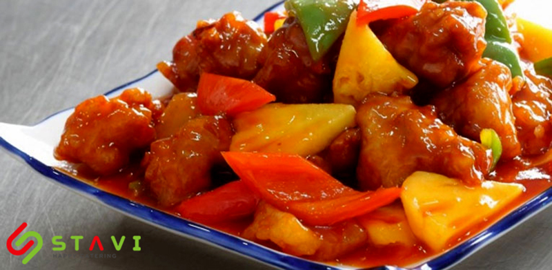 Món Sườn xào chua ngọt hấp dẫn