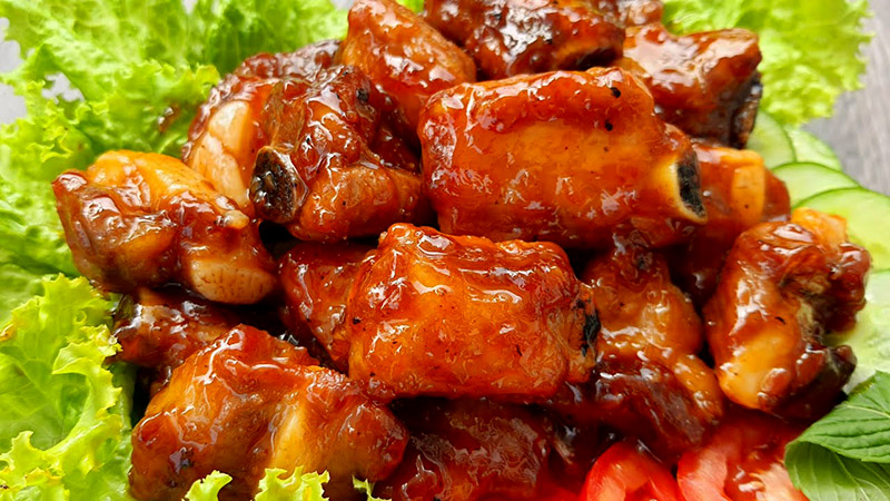 Món sườn xào chua ngọt GÂY NGHIỆN