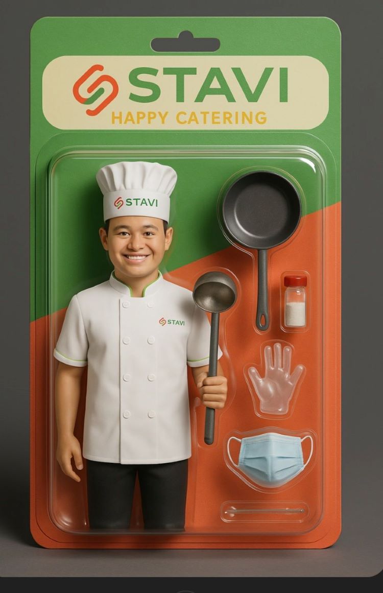 Tạo ảnh gói đồ chơ 3D phong cách riêng
