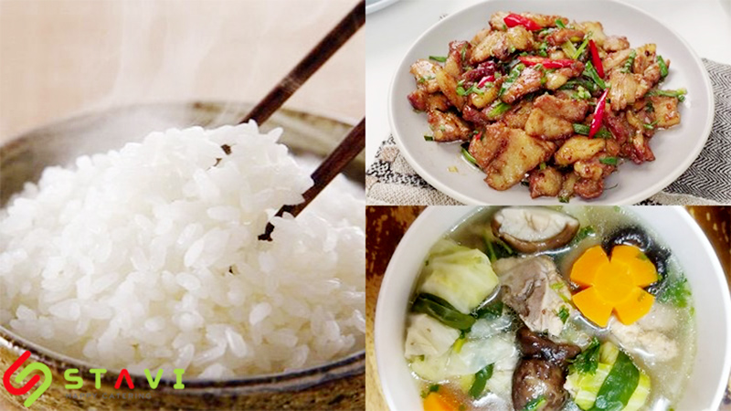 Suất ăn văn phòng hấp dẫn, ngon miệng
